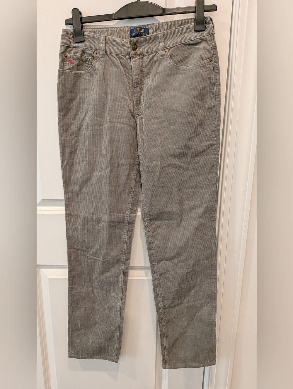 Polo Ralph Lauren khaki Corduroy Pants Size 18 Boy Old Money Preppy Kids classic